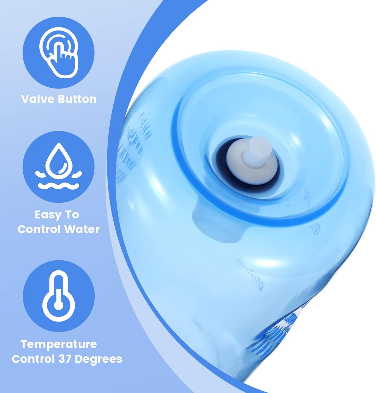 Portable Nasal Irrigation, No Leakage Neti Pot, Sinus Rinse for Various Nasal Symptoms Relief, Nose Cleaner Machine for Adults&Kids, with 30 Salt Packets.